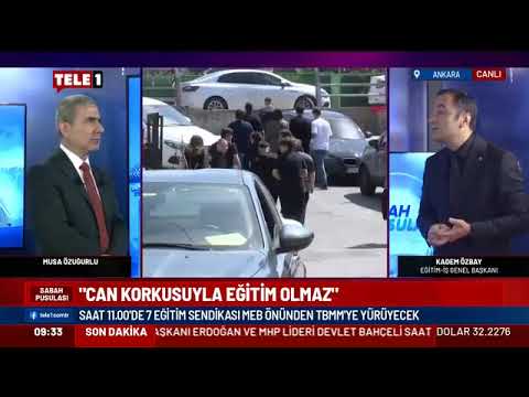 Genel Başkanımız Kadem Özbay, Tele 1 Tv`de Sabah Pusulası programında Musa Özuğurlu`nun canlı yayın konuğu oldu. Genel Başkanımız eğitimde şiddetin önlenmesi konusunda atılması gereken adımlar ile ilgili açıklamalarda bulundu.10/05/2024 | EĞİTİM İŞ