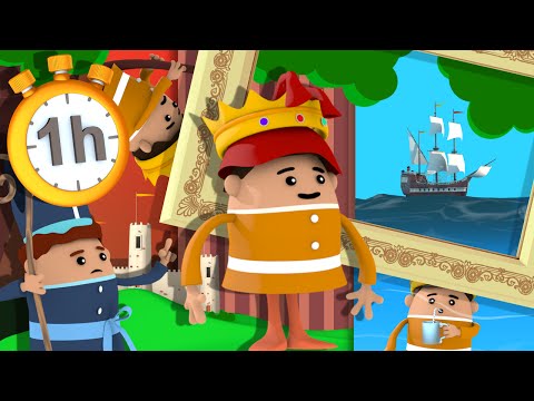 Le Bon Roi Dagobert - 1h de Comptines avec Paroles