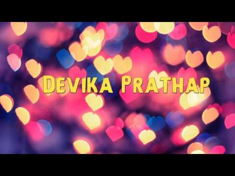 Devika Prathap's 11th Birthday Greetings