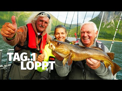 The first time fishing in Norway - JÖRG OVENS & HORST HENNINGS at the TJONGSFJORD LODGE