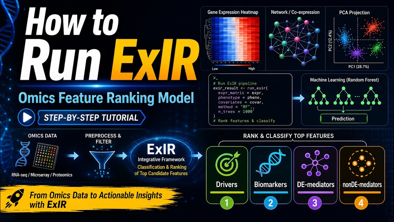 Watch the ExIR tutorial video on YouTube