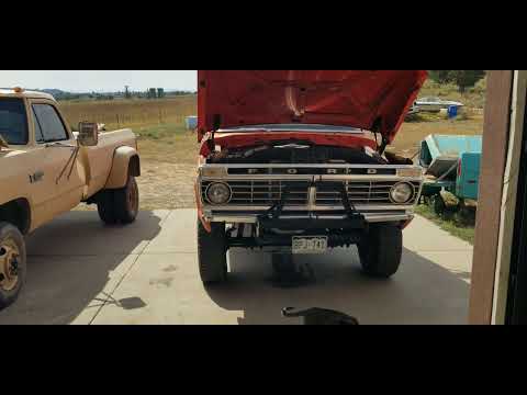 low buck diy 460 ford single turbo setup.