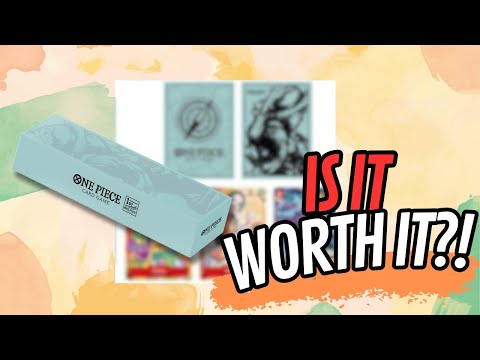 * IS THE JAPANESE 1ST ANNIVERSARY SET WORTH IT?! * - One Piece Card Game Reviews + GIVEAWAY!!!