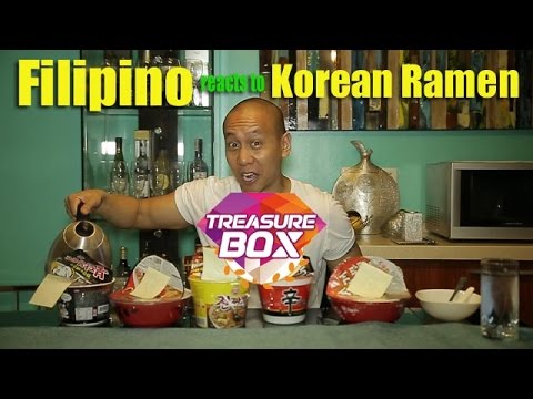 Filipino Reacts to Korean Ramens | Acau & Mikey Bustos