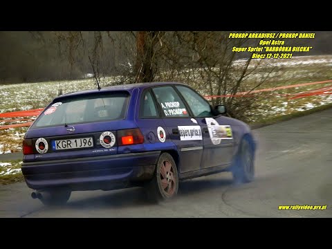 PROKOP ARKADIUSZ / PROKOP DANIEL - Opel Astra - Super Sprint "BARBÓRKA BIECKA" Biecz 12-12-2021