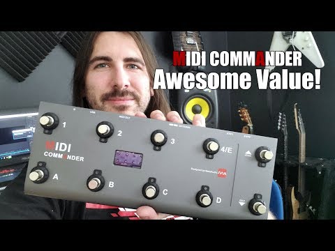 MeloAudio MIDI Commander - Versatile and AFFORDABLE!
