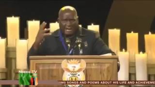 KENNETH KAUNDA SPEECH AT NELSON MANDELAS FUNERAL F