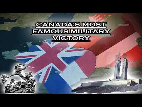 The battle of Vimy Ridge animated - Canada's most famous military