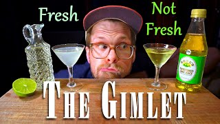 Best Gimlet Cocktail Recipe? || The Homemade Edition