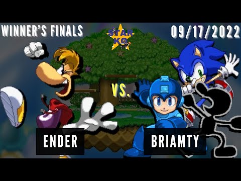 Ender (Rayman) vs. Briamty (G&W, Mega Man, Sonic) - Winner's Finals - Star KO 2
