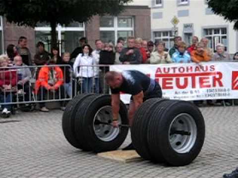 Deadlift 285kg / 9x Mirko Rothe German Strongman