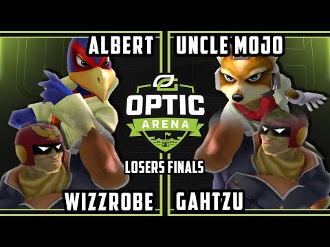 OpTic Arena SSBM - Albert & Wizzrobe Vs. Uncle Mojo & Gahtzu - Smash Melee Doubles Losers Finals