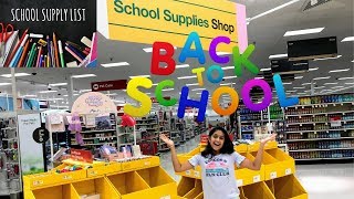 BACK TO SCHOOL Shopping - 6th Grade