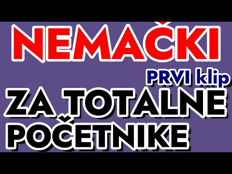 NEMAČKI OD NULE LEKCIJA 1 - SERIJA NEMAČKIH KLIPOVA ZA ONE KOJI SE PRVI PUT SREĆU SA NEMAČKIM