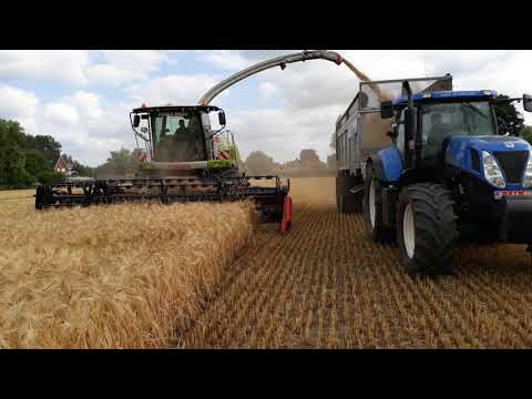 Frankie van Ryckegem wintergerst GPS hakselen 1