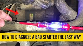 How To Diagnose A Bad Starter The Easy Way