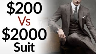 Download lagu $200 Vs $2000 Men's Suit | 5 Differences Between Low & High Quality Suits | Cheap Vs Expensive mp3