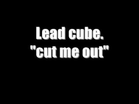 Lead cube - cut me out.