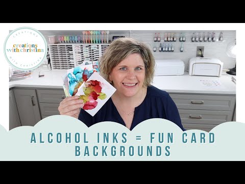 Getting Started Using Alcohol Inks For Card Making