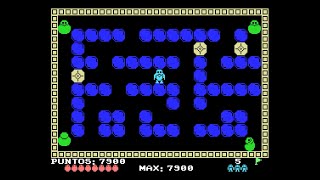 MSX Game: Bouncing Block (1988 Idealogic)