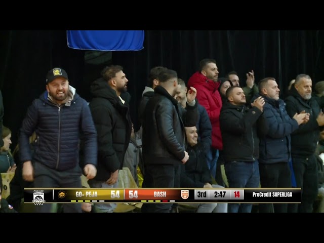  Highlights i ndeshjes GO+Peja - Bashkimi