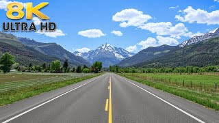 Exploring Million Dollar Highway in Colorado - Highway 550 Drive to Durango 8K