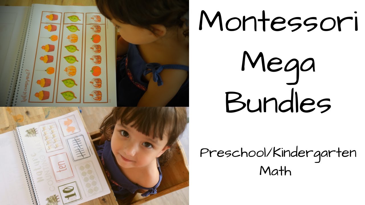 Montessori Mega Bundles | Preschool & Kindergarten Math