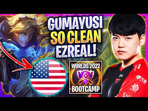 GUMAYUSI IS SO CLEAN WITH EZREAL! WORLDS BOOTCAMP 2022🌎 | T1 Gumayusi Plays Ezreal ADC vs Draven!
