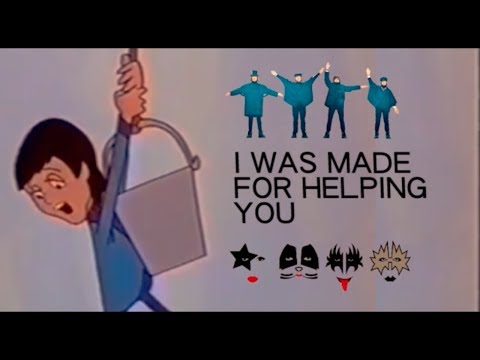 BEATLES vs KISS - 60s 70s - HELPING YOU - REMIX