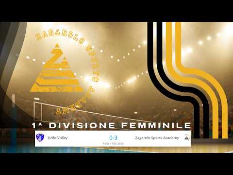 1 DIVISIONE FEMM  GRIFO   ZAGAROLO SPORTS ACADEMY