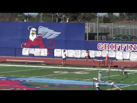 FSB 4x100m vs Huntington Beach 3-23-17 - Los Alamitos Boys