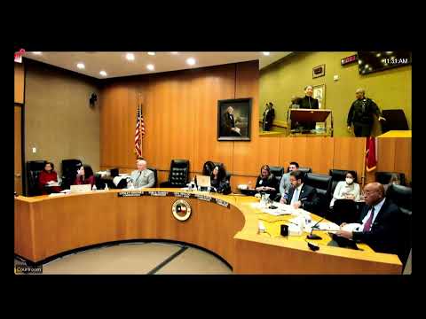 December 19, 2023 - Harris County Commissioners Court Testimony