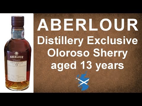 Aberlour Distillery Exclusive - Oloroso Sherry aged 13 years Scotch Review #285 from WhiskyJason