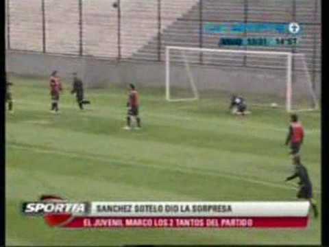 Amistoso de Invierno 2008 - Racing vs Quilmes - Gol de Sanchez Sotelo (1 - 0)