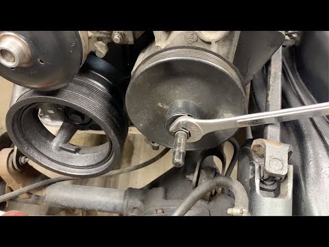 How to Remove and Install A Power Steering Pulley