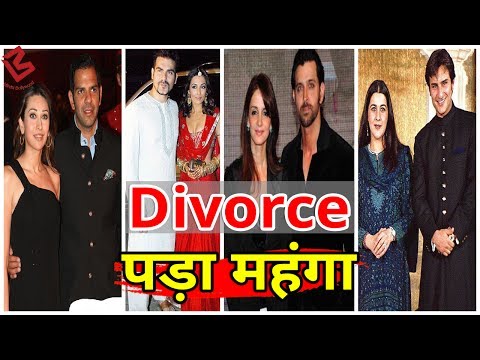 इन Bollywood Stars को Divorce पड़ा इतना महंगा,जान कर आप भी हो जाएंगे हैरान