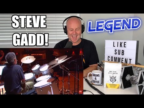 Drum Teacher Reaction: STEVE GADD Rehearsing - 'Country Road - James Taylor Band