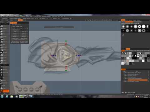 Photo - Spaceship Wing Modeling (Part 2) | Tutorial Sayap Pesawat Luar Angkasa - 3DCoat