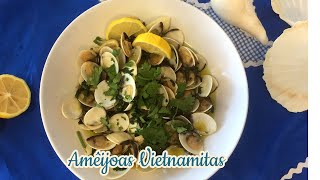 A melhor receita de amêijoas - Amêijoas Vietnamitas