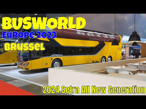 2024 Setra All New Generation Bus And Coach Stand Walkaround On Busworld Europe 2023