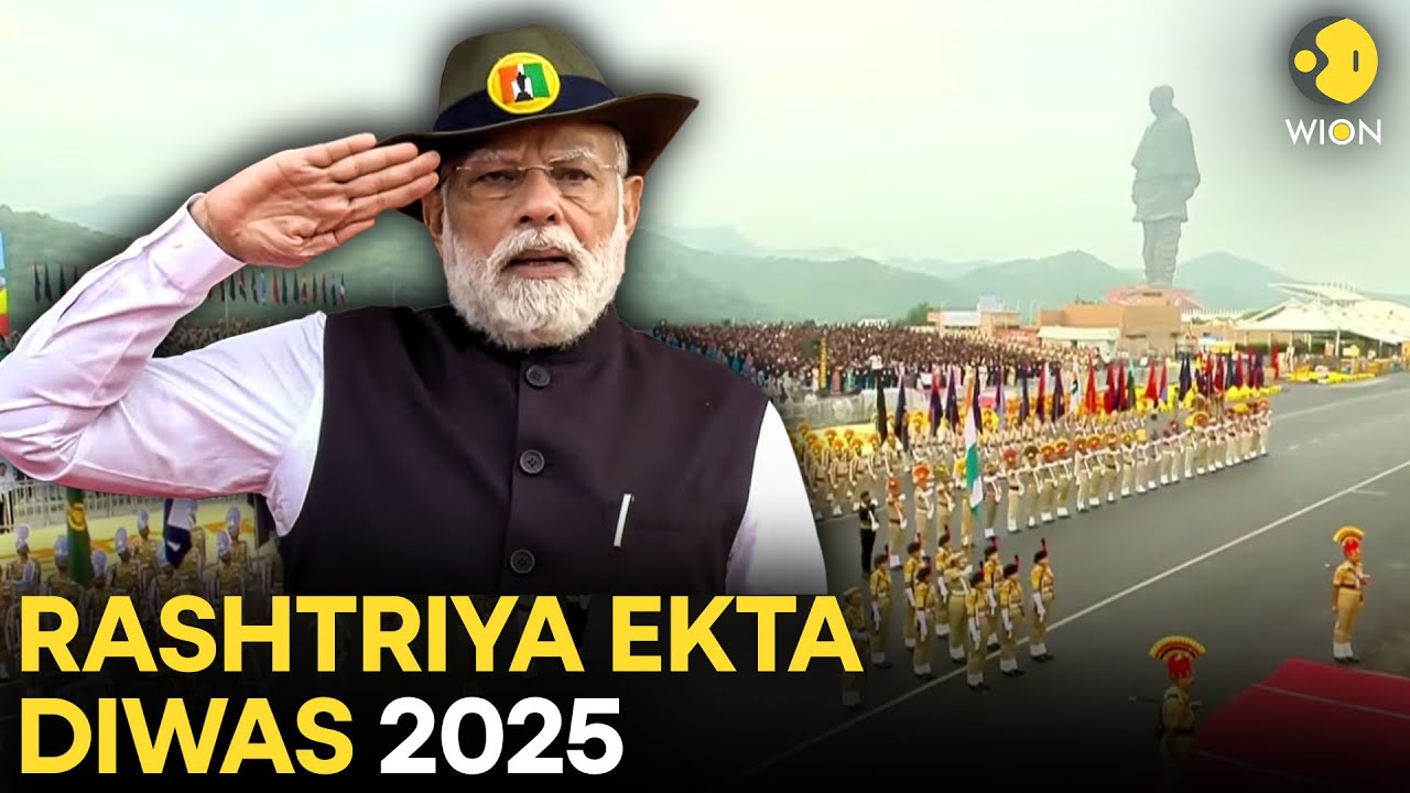 PM Modi LIVE: PM Modi Participates In The Rashtriya Ekta Diwas Programme In Kevadia | WION