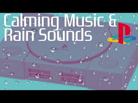 Relaxing PS1 Music With Rain Sounds - Calming Music Mix For Studying or Sleep