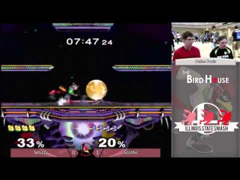 Smizzy (Fox) vs. Solithic (Falco) - Melee Pools - The Bird House III