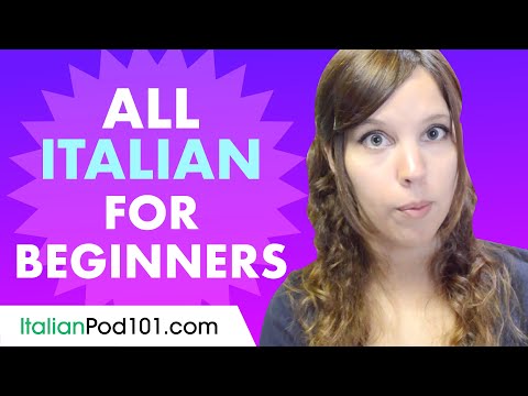 Learn Italian Today - ALL the Italian Basics for Beginners