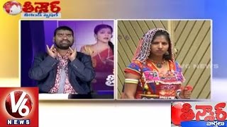 Bithiri Sathi funny conversation with Mangli on Haleem | Teenmaar News - V6 News