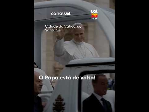Papa Leão 14 dá uma volta no papamóvel apenas oito dias após a cirurgia de câncer de pulmão