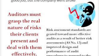 Principles of Auditing: Materiality and Assessing & Responding to Risks - L8 - Professor Helen Brown