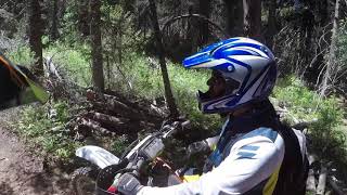 preview picture of video 'Emigration Campground Area Idaho Dirt Bike Riding'