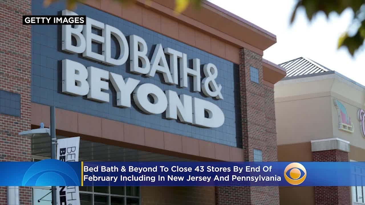 Bed Bath & Beyond To Close 43 Stores By End Of February Including In New Jersey, Pennsylvania
