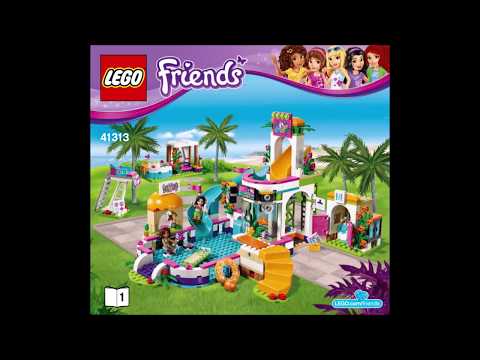 LEGO Friends 41313- Heartlake Summer Pool - Building Instructions